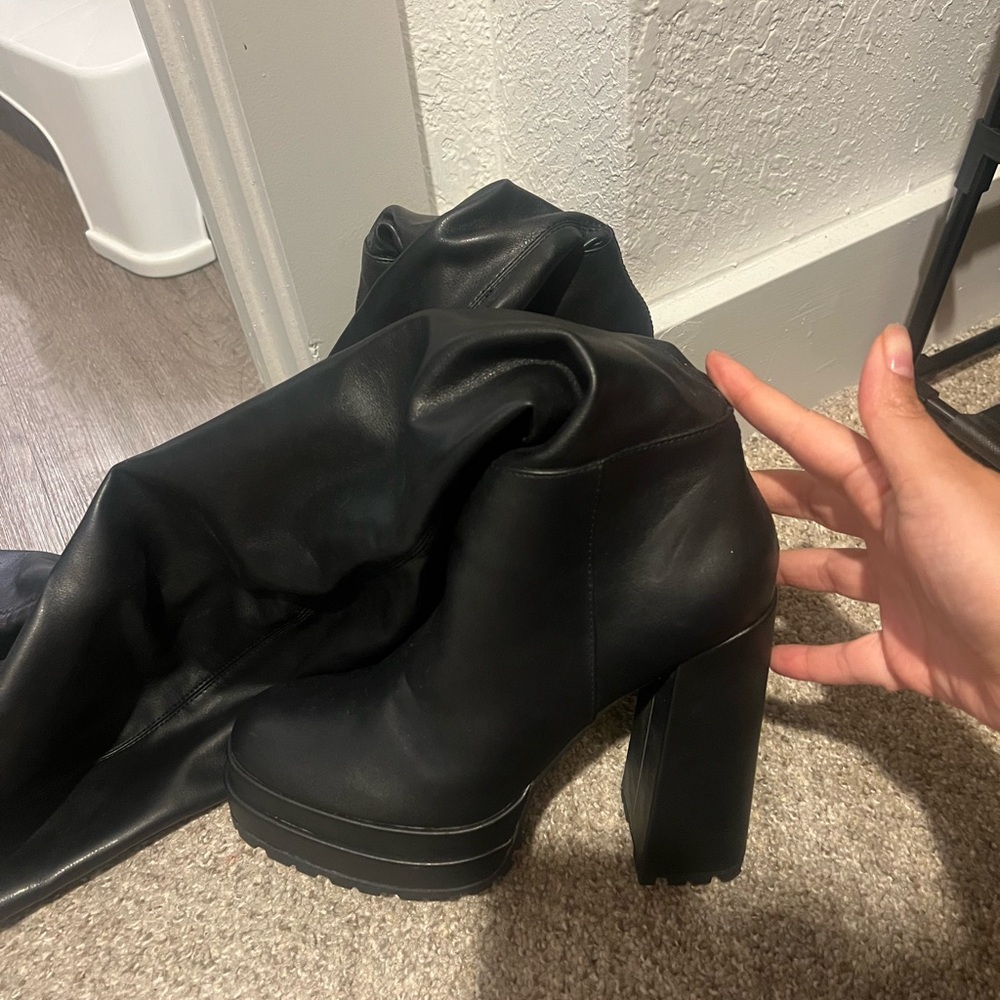 JLO brand Thigh high platform boot